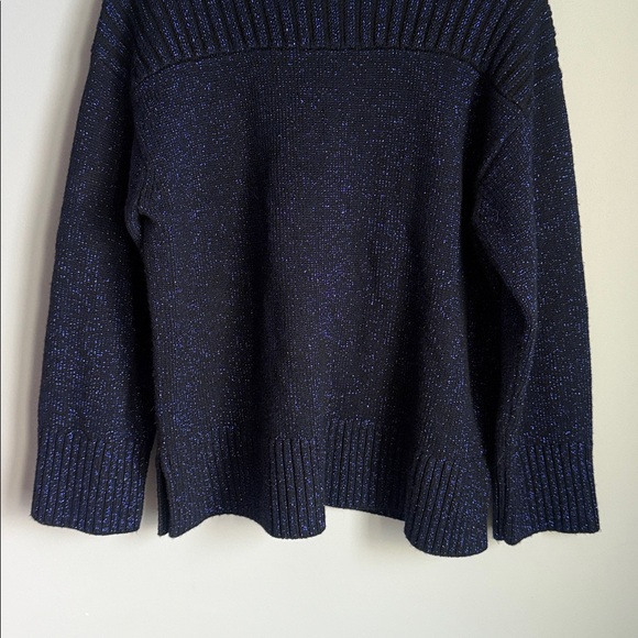 COS High-Neck Metallic wool oversized sweater - Picture 5 of 9